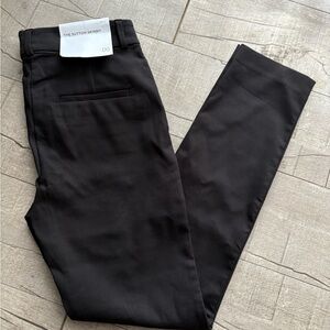 LOFT Black Sutton Skinny Trousers